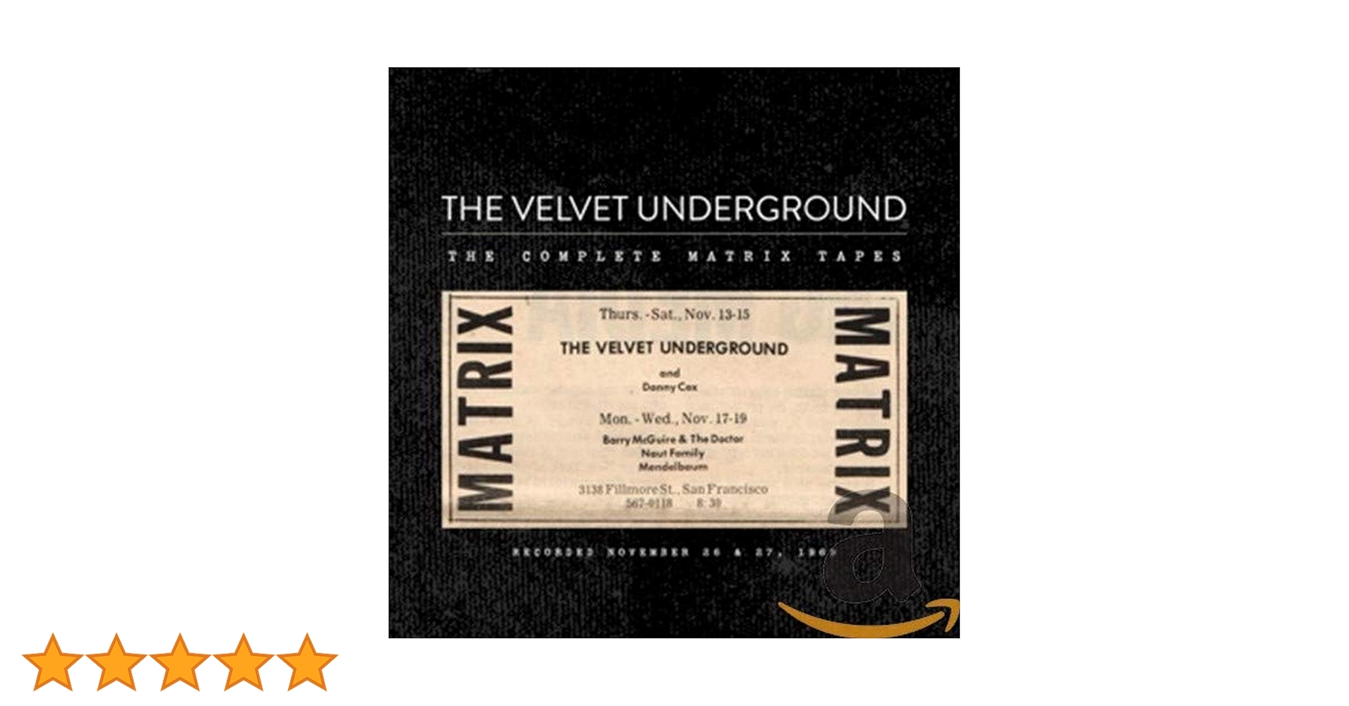 Velvet Underground/Matrix Tapes/アナログ/8LP Velvet Underground/Matrix Tapes/アナログ/8LP The Velvet
